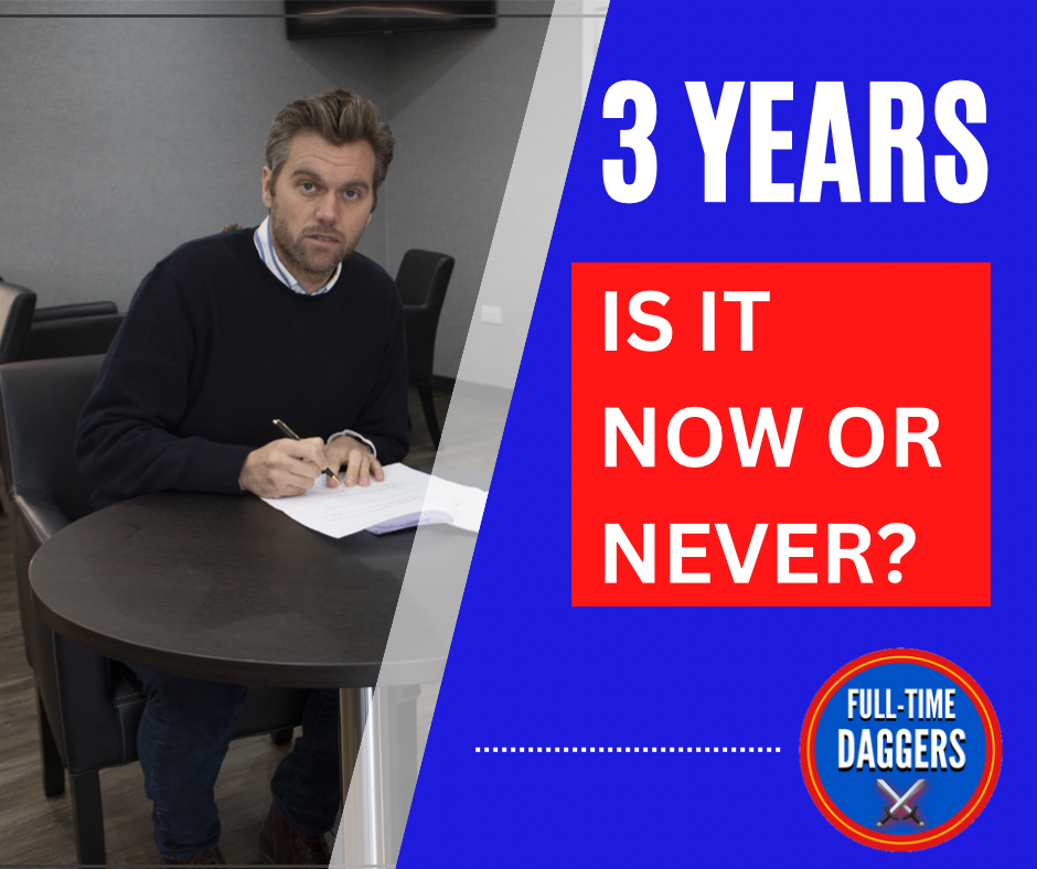 Three Years of Daryl McMahon: Is it now or never?