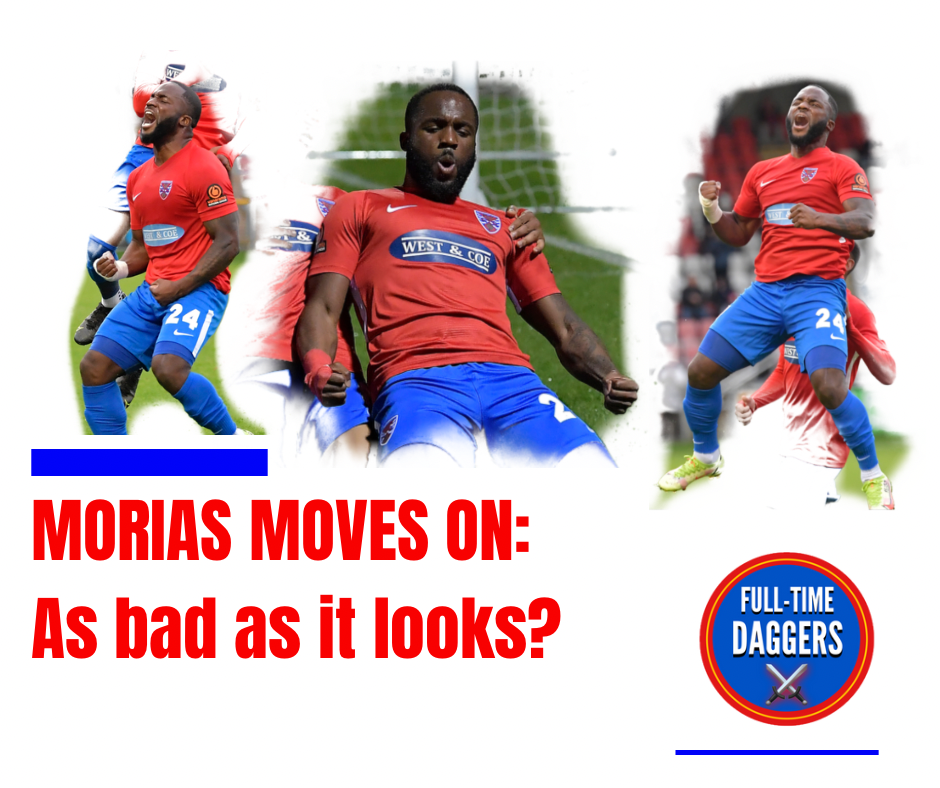 MORIAS MOVES ON: As bad as it looks?
